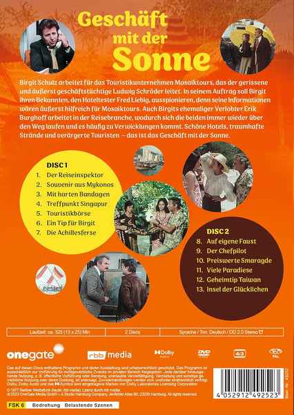 Geschäft mit der Sonne - Der Reiseinspektor (2DVDs)