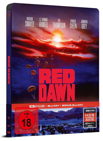 Red Dawn (Die rote Flut) - 3-Disc Limited SteelBook (UHD-Blu-ray + Blu-ray + Bonus-Blu-ray)