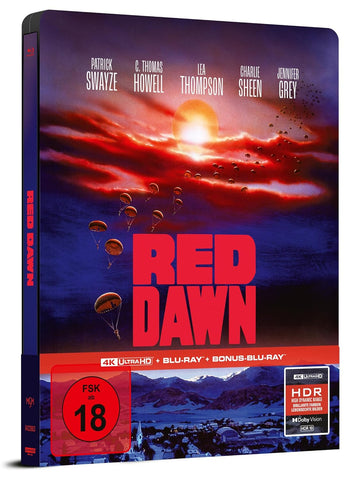 Red Dawn (Die rote Flut) - 3-Disc Limited SteelBook (UHD-Blu-ray + Blu-ray + Bonus-Blu-ray)