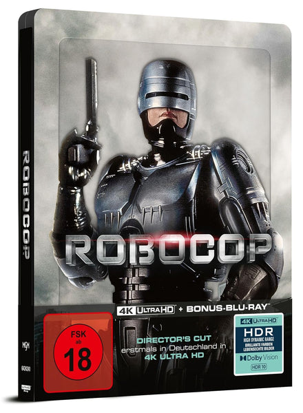 RoboCop (Director's Cut) - 2-Disc Limited SteelBook (UHD-Blu-ray + Bonus-Blu-ray)